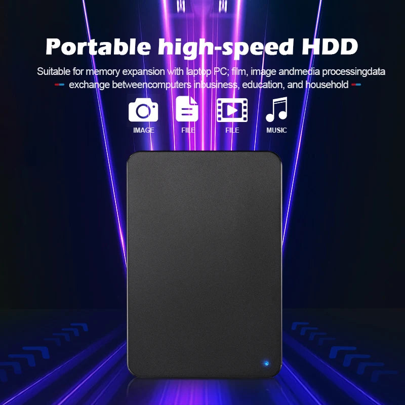 HD External Hard Drive 1TB 250GB 320GB 500GB 640GB 750GB Portable Hard Drive USB3.0 High Speed HDD for Laptop PC MacBook PS4 PS5