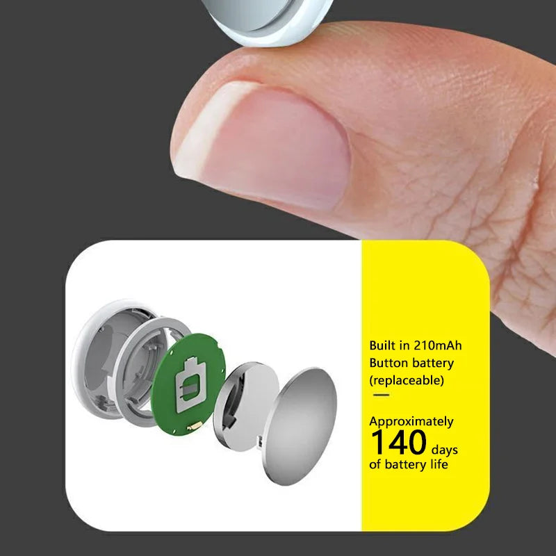 Xiaomi GPS Tracker Device Intelligent Positioning Anti-lost Pet Wallet Bluetooth Portable Finder Decorative Tracking Locator