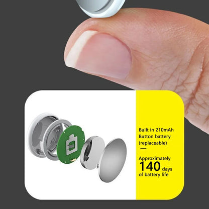 Xiaomi GPS Tracker Device Intelligent Positioning Anti-lost Pet Wallet Bluetooth Portable Finder Decorative Tracking Locator