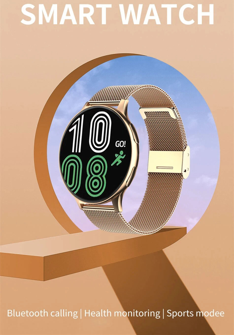 LIGE New Smart Watch 2025 Wireless Charging Smartwatch Bluetooth Calls Watches Men Women Fitness Bracelet Custom Watch Face +Box