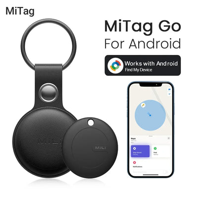 MiLi Smart Tracker Mitag Bluetooth Locator Anti-Lost Device Mobile Keys Pet Elderly Kids Finder Work With Android Find My