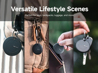 MiLi Smart Tracker Mitag Bluetooth Locator Anti-Lost Device Mobile Keys Pet Elderly Kids Finder Work With Android Find My