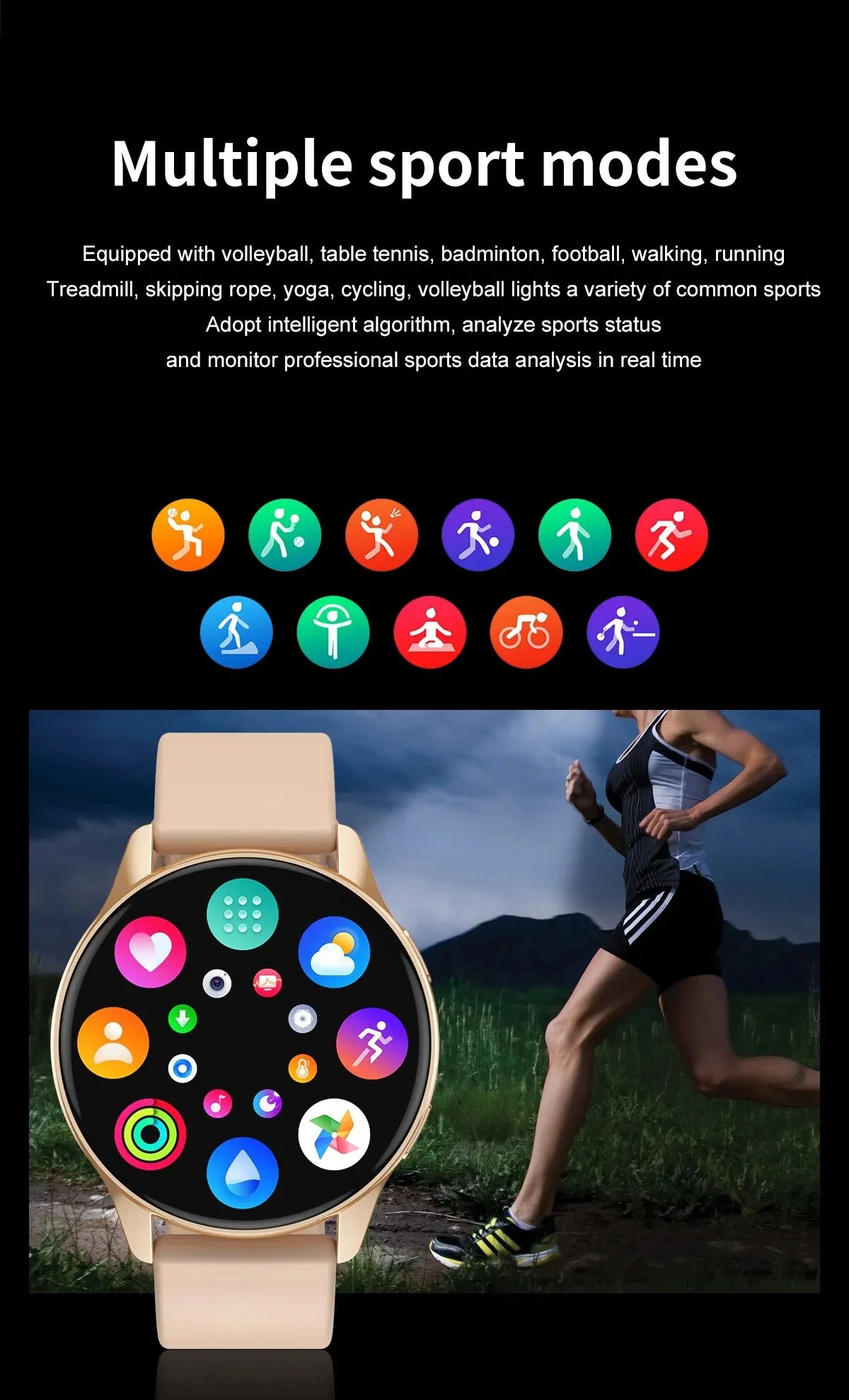 LIGE New Smart Watch 2025 Wireless Charging Smartwatch Bluetooth Calls Watches Men Women Fitness Bracelet Custom Watch Face +Box