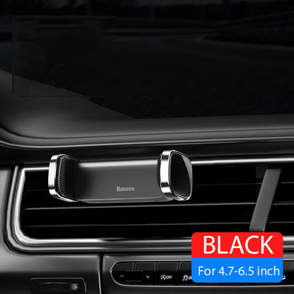 Baseus Car Phone Holder For Universal Mobile Phone Holder Stand Car Phone Stand For Car Air Outlet Mount Car Cell Phone Support