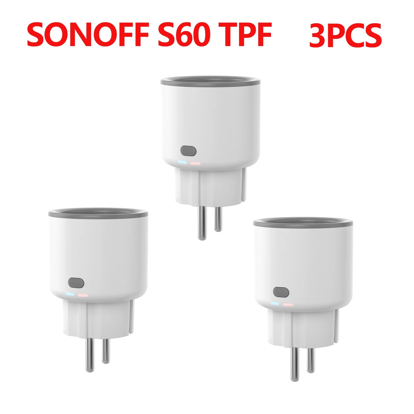 SONOFF S60 TPF EU Wifi Smart Plug 16A Current Smart Socket With Energy Monitoring Remote Control Timer Voice Control Smart Scene