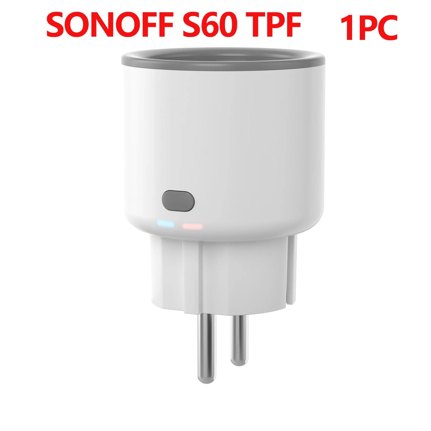 SONOFF S60 TPF EU Wifi Smart Plug 16A Current Smart Socket With Energy Monitoring Remote Control Timer Voice Control Smart Scene
