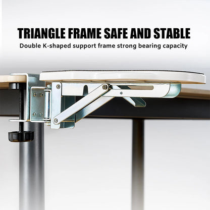 1 PC Computer Arm Support Bracket Suitable for Office Desk Adjusted To Rotate Wrist Support Bracket Extension Tray for Home Use