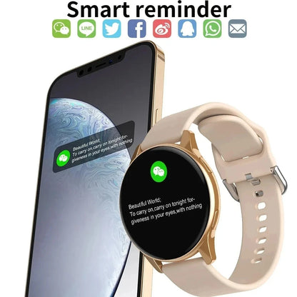 LIGE New Smart Watch 2025 Wireless Charging Smartwatch Bluetooth Calls Watches Men Women Fitness Bracelet Custom Watch Face +Box