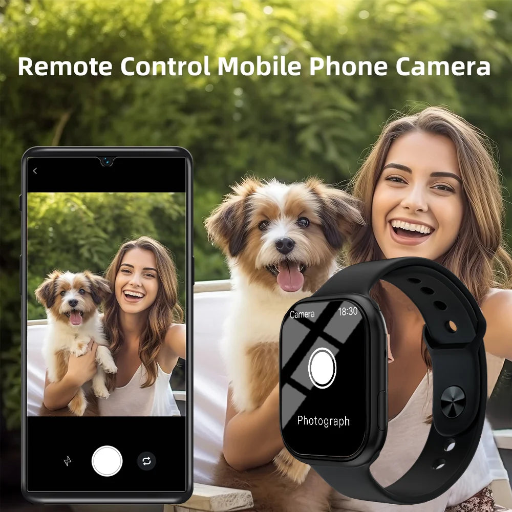 LAXASFIT Series 10 Smart Watch BT Voice Call Healthy Sports Bracelet Fitness Tracker Smart Watch Men Women Holiday Gift