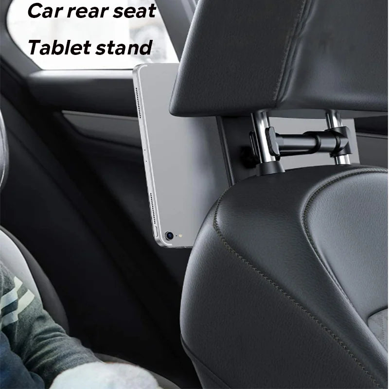 Car Tablet Phone Holder Seat Back Adjustable Convenient Stand Car ipad Holder For Headrest Rotation Mobile Phone Mount Support
