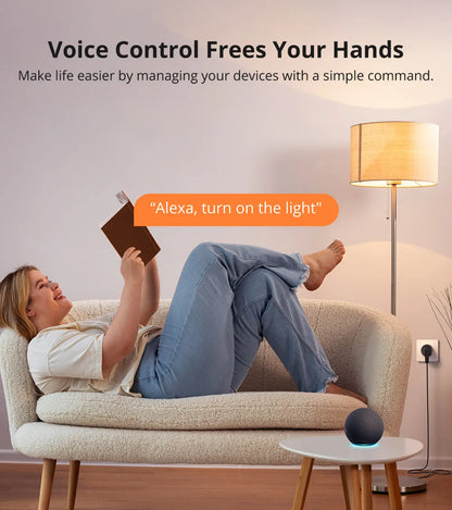 SONOFF S60 TPF EU Wifi Smart Plug 16A Current Smart Socket With Energy Monitoring Remote Control Timer Voice Control Smart Scene
