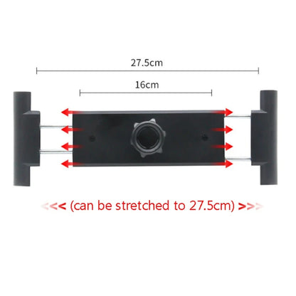 Large Clip Holder Mobile Broadcast Fixed Base Tripod Rack Tablet Stretch Adapter Buckle ﻿